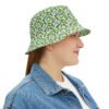 I'm Kind of a Big Dill - Green Pickles - Black Text on White - Biker Bucket Hat - Image 5