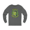 Pickle Snatcher - Thief - Fan - Choice of Colors - Unisex Jersey Long Sleeve Tee - Image 5