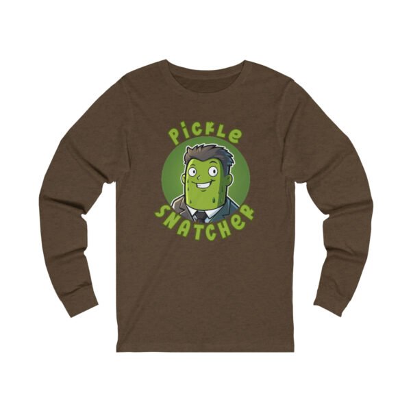 Pickle Snatcher - Thief - Fan - Choice of Colors - Unisex Jersey Long Sleeve Tee