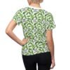 I'm Kind of a Big Dill - Green Pickles - Black Text on White - Women's Cut & Sew Tee - Image 2