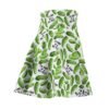 I'm Kind of a Big Dill - Green Pickles - Black Text on White - Women's Skater Skirt - Image 18
