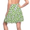 I'm Kind of a Big Dill - Green Pickles - Black Text on White - Women's Skater Skirt - Image 20