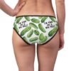 I'm Kind of a Big Dill - Green Pickles - Black Text on White - Women's Briefs - Image 3