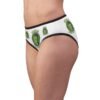 Pickle Snatcher - Thief - Fan - Green Text on White - Women's Briefs - Image 3