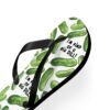 I'm Kind of a Big Dill - Green Pickles - Black Text on White - Flip Flops - Image 5