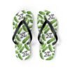 I'm Kind of a Big Dill - Green Pickles - Black Text on White - Flip Flops - Image 6