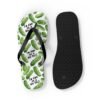 I'm Kind of a Big Dill - Green Pickles - Black Text on White - Flip Flops - Image 2