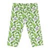 I'm Kind of a Big Dill - Green Pickles - Black Text on White - Women's Capri Leggings - Image 5
