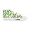 I'm Kind of a Big Dill - Green Pickles - Black Text on White - Men's High Top Sneakers - Image 5