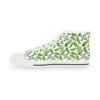 I'm Kind of a Big Dill - Green Pickles - Black Text on White - Men's High Top Sneakers - Image 6