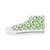 I'm Kind of a Big Dill - Green Pickles - Black Text on White - Men's High Top Sneakers - Image 7