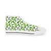 I'm Kind of a Big Dill - Green Pickles - Black Text on White - Men's High Top Sneakers - Image 8