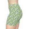 I'm Kind of a Big Dill - Green Pickles - Black Text on White - Women's Biker Shorts - Image 5