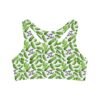 I'm Kind of a Big Dill - Green Pickles - Black Text on White - Seamless Sports Bra - Image 6