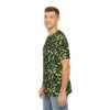 Doodle Pickles - Green on Black - Men's Polyester Tee - T-shirt - Image 4
