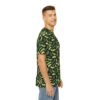 Doodle Pickles - Green on Black - Men's Polyester Tee - T-shirt - Image 5