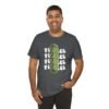 Pickles Times Four - Pickle Design - Foodie - Black - Unisex Jersey Short Sleeve Tee - Image 37