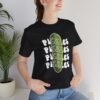 Pickles Times Four - Pickle Design - Foodie - Black - Unisex Jersey Short Sleeve Tee - Image 9