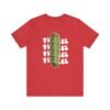 Pickles Times Four - Pickle Design - Foodie - Black - Unisex Jersey Short Sleeve Tee - Image 50