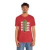 Pickles Times Four - Pickle Design - Foodie - Black - Unisex Jersey Short Sleeve Tee - Image 53