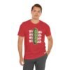 Pickles Times Four - Pickle Design - Foodie - Black - Unisex Jersey Short Sleeve Tee - Image 55