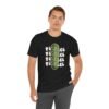 Pickles Times Four - Pickle Design - Foodie - Black - Unisex Jersey Short Sleeve Tee - Image 19