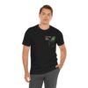 Stop Staring at My Pickle - Faux Pocket Design - Foodie - Black - Unisex Jersey Short Sleeve Tee - Image 7