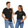 Stop Staring at My Pickle - Faux Pocket Design - Foodie - Black - Unisex Jersey Short Sleeve Tee - Image 3