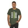 Pickles Times Four - Pickle Design - Foodie - Black - Unisex Jersey Short Sleeve Tee - Image 25
