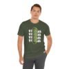 Pickles Times Four - Pickle Design - Foodie - Black - Unisex Jersey Short Sleeve Tee - Image 31