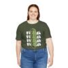Pickles Times Four - Pickle Design - Foodie - Black - Unisex Jersey Short Sleeve Tee - Image 32