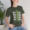Pickles Times Four - Pickle Design - Foodie - Black - Unisex Jersey Short Sleeve Tee - Image 33