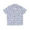 Blue and White Stripes With Green Pickles - Men's Hawaiian Shirt - Image 5