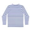 Breton Style Blue and White Striped T-Shirt - Men's Long Sleeve Shirt - Image 7